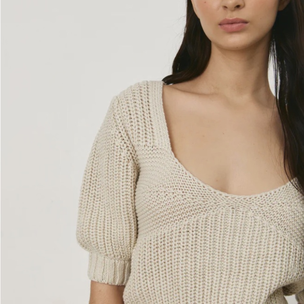 Deluc knit short sleeved Sweater - size xs